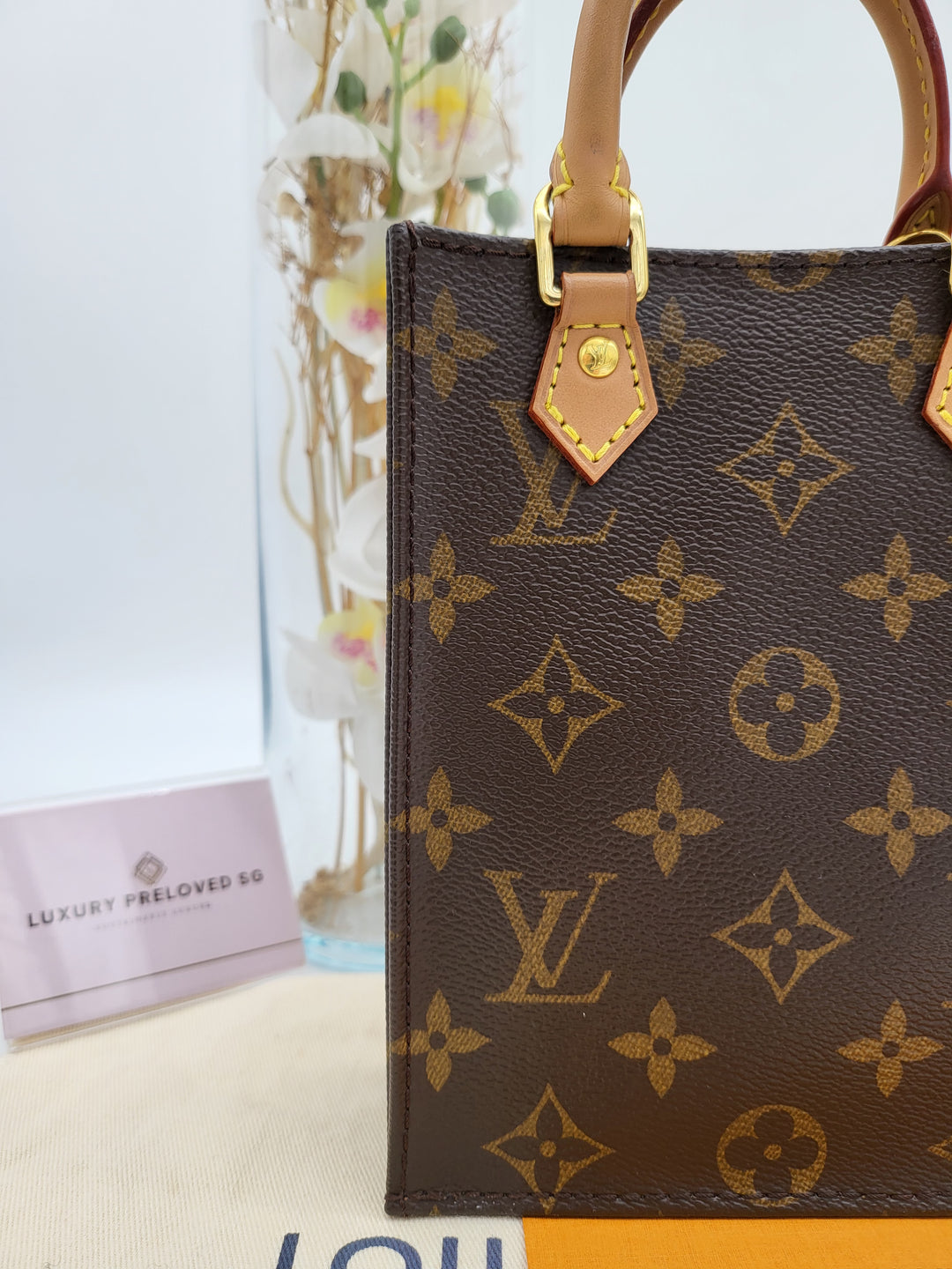 LOUIS VUITTON SAC PLAT MONOGRAM RFID
