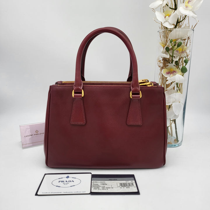 PRADA SAFFIANO SMALL 2 WAY BAG