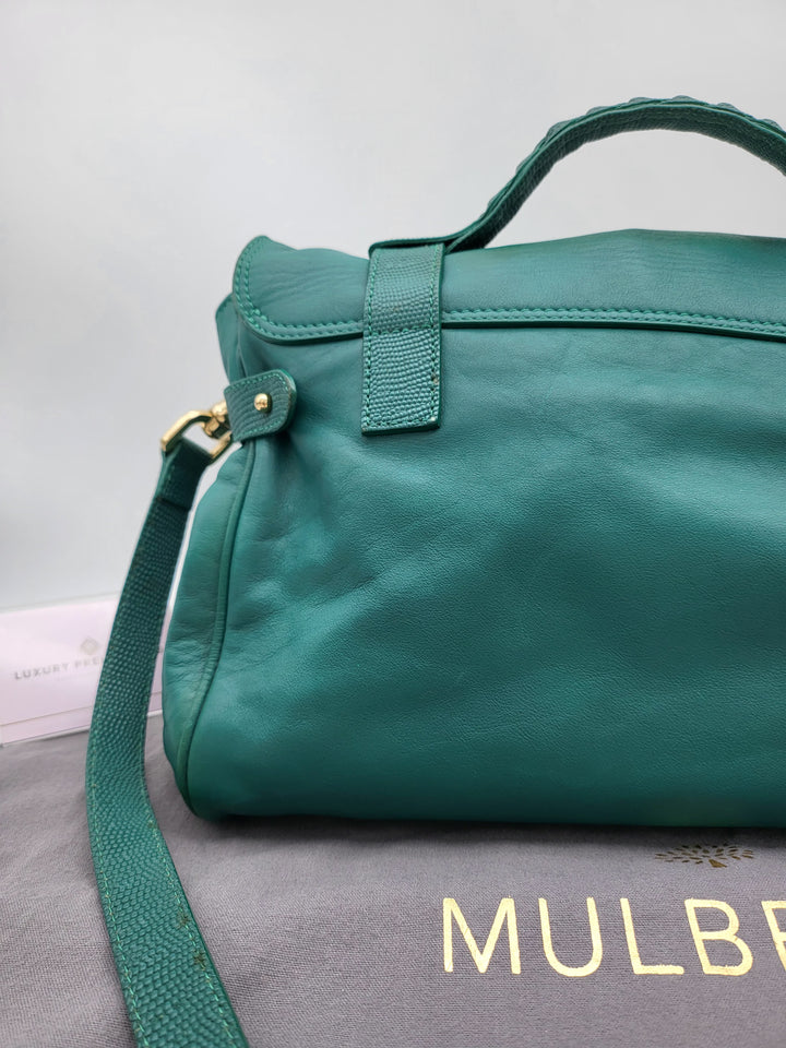 MULBERRY MEDIUM ALEXA EMERALD