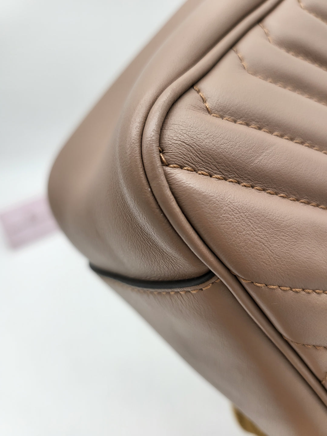 GUCCI MARMONT QUILTED GHW SHOULDER BAG