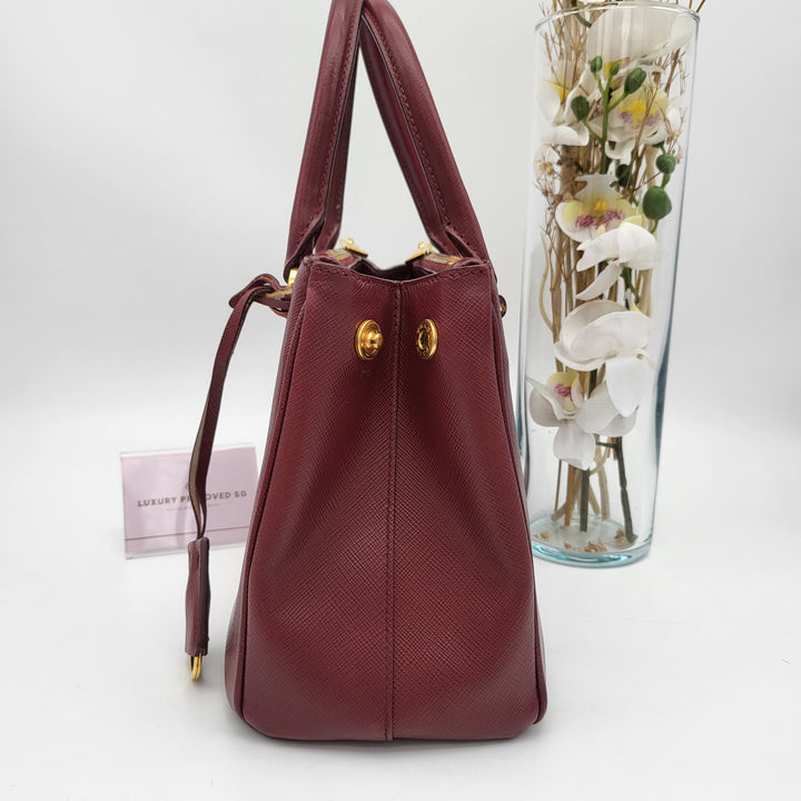 PRADA SAFFIANO SMALL 2 WAY BAG