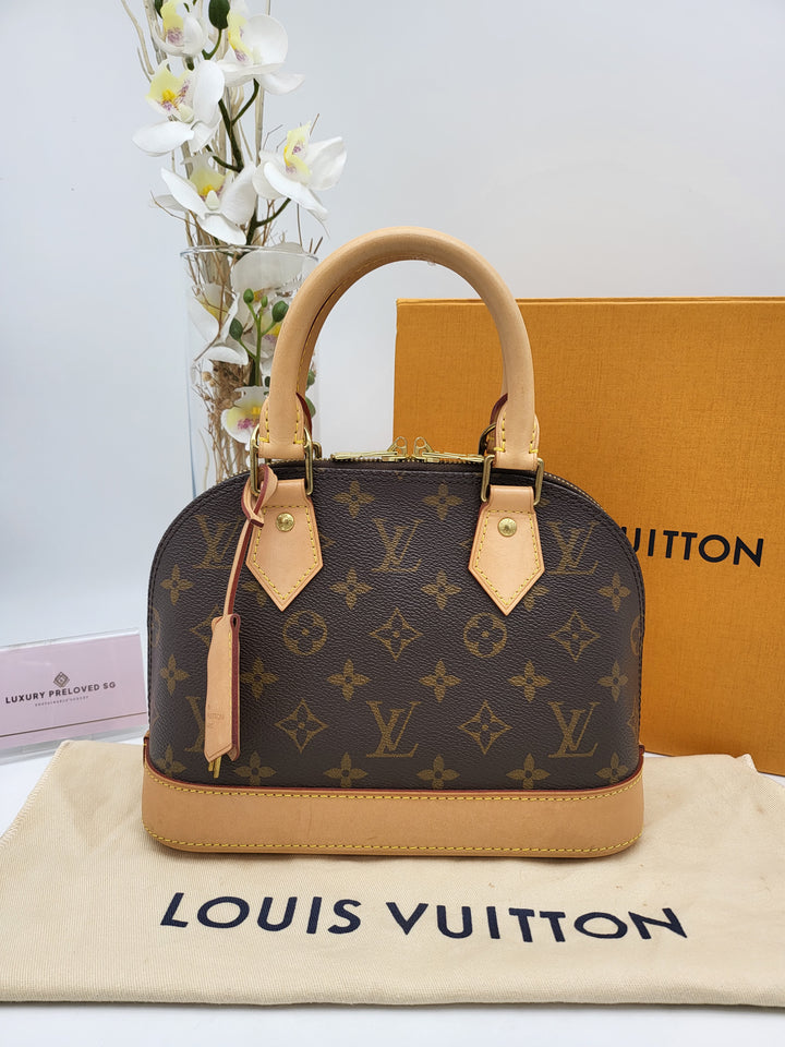 LOUIS VUITTON ALMA BB MONOGRAM (RFID)