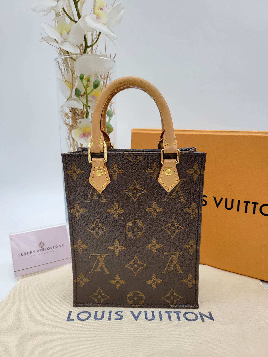 LOUIS VUITTON SAC PLAT MONOGRAM RFID
