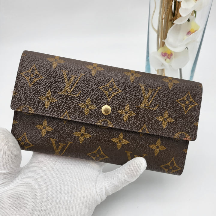 LOUIS VUITTON PORTEFEUILLE MONOGRAM