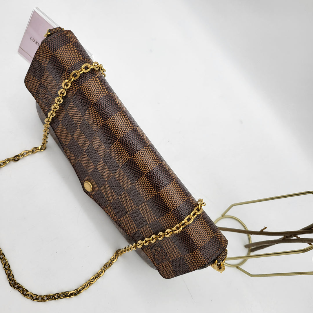 LOUIS VUITTON FELICIE DAMIER EBENE