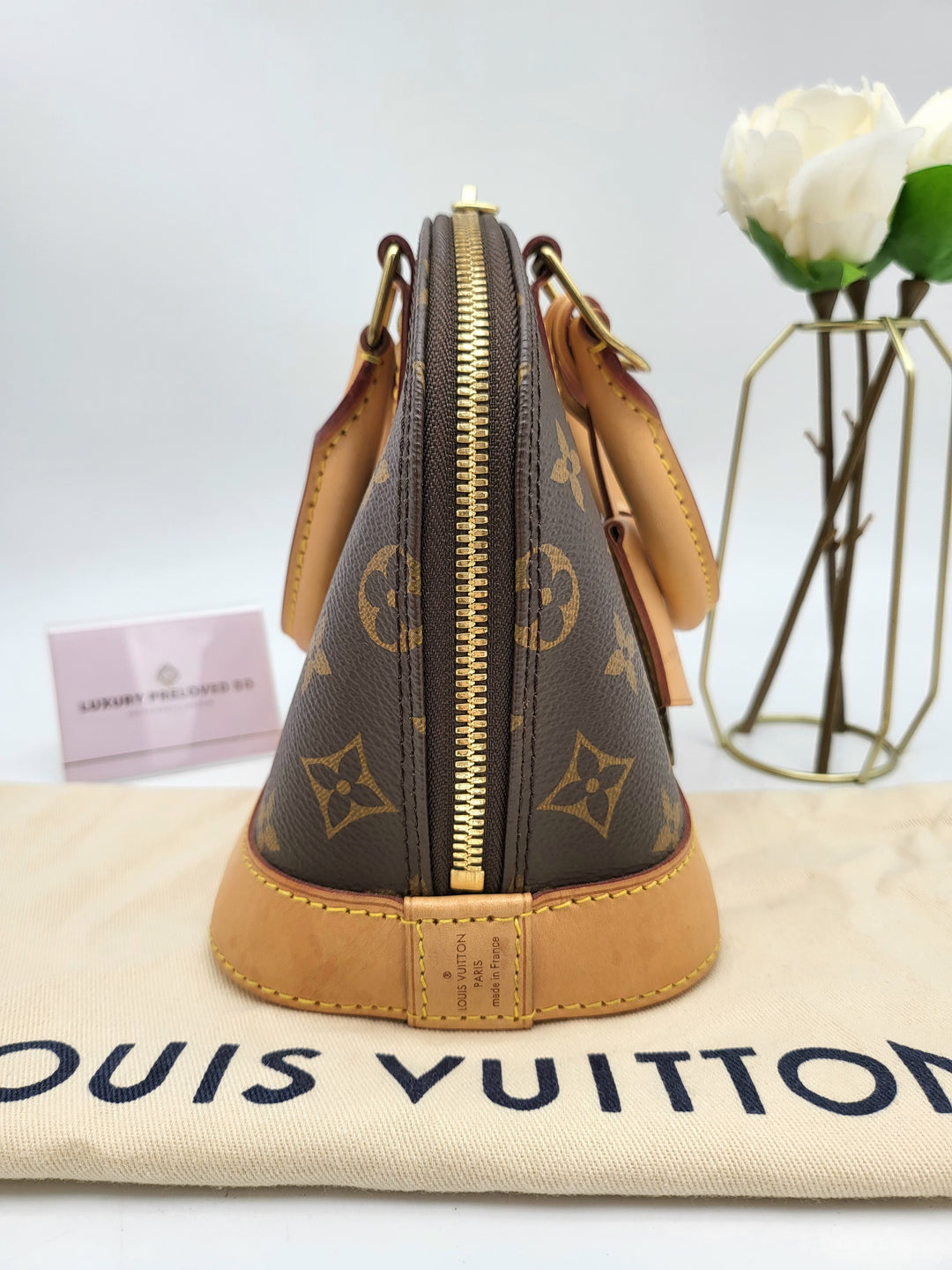 LOUIS VUITTON ALMA BB MONOGRAM