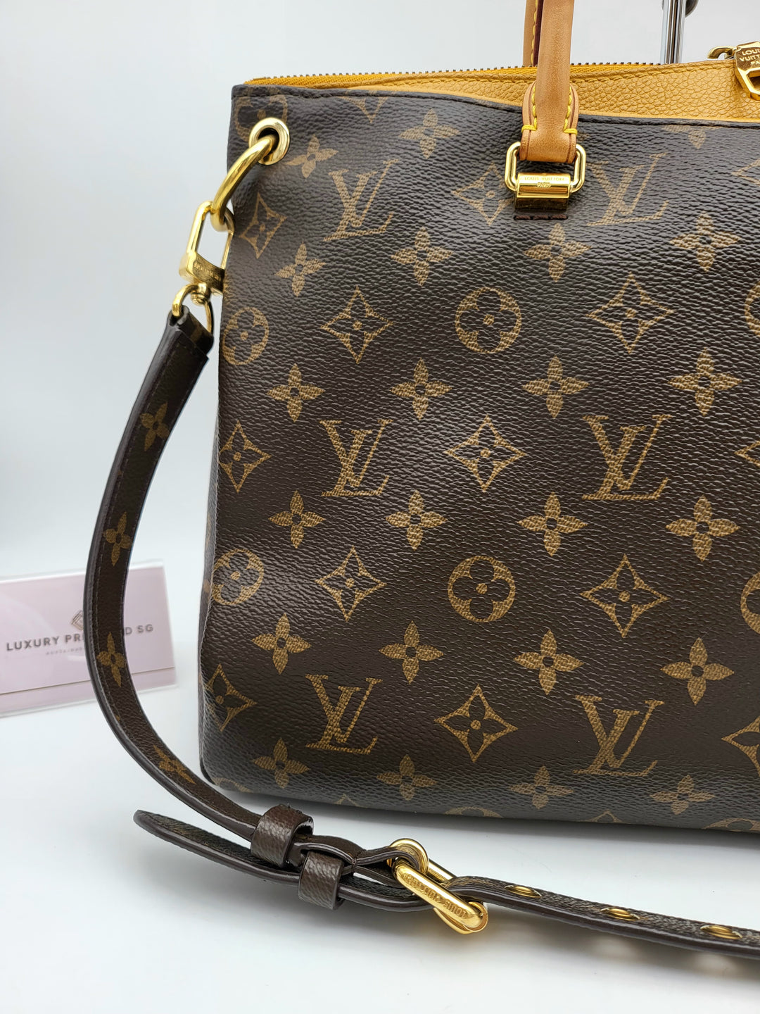 LOUIS VUITTON PALLAS SAFFRON MM