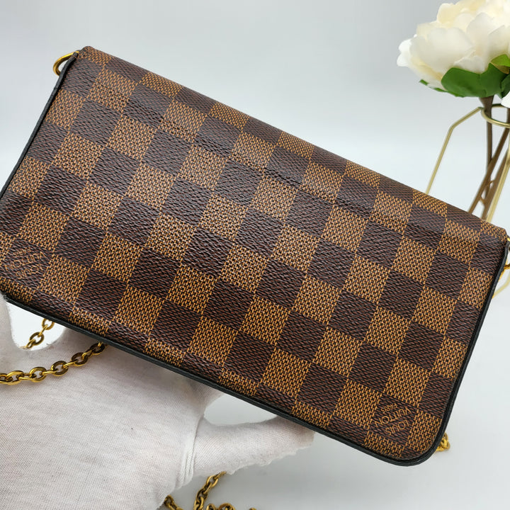 LOUIS VUITTON FELICIE DAMIER EBENE