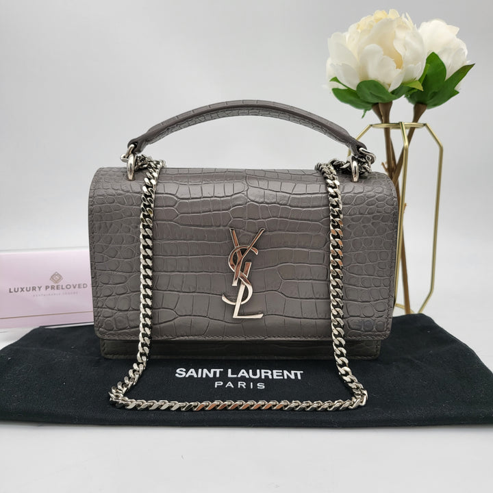 YVES SAINT LAURENT SUNSET CHAIN SHOULDER BAG