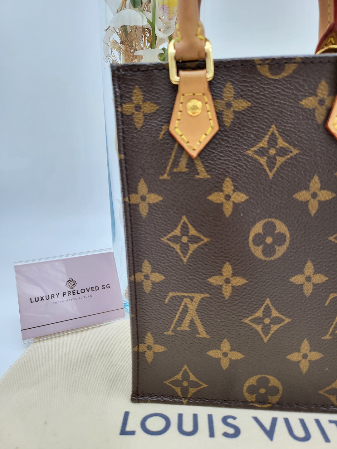 LOUIS VUITTON SAC PLAT MONOGRAM RFID