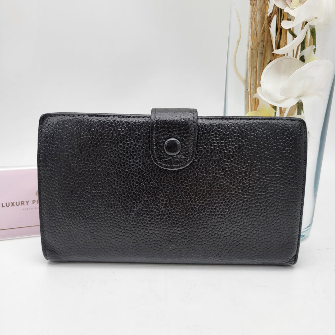 CHANEL CAVAIR TIMELESS WALLET