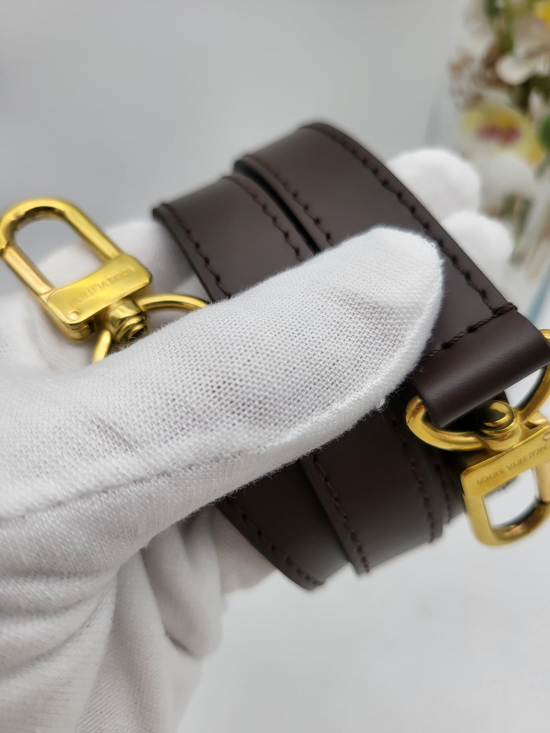 LOUIS VUITTON BRITTANY DAMIER EBENE