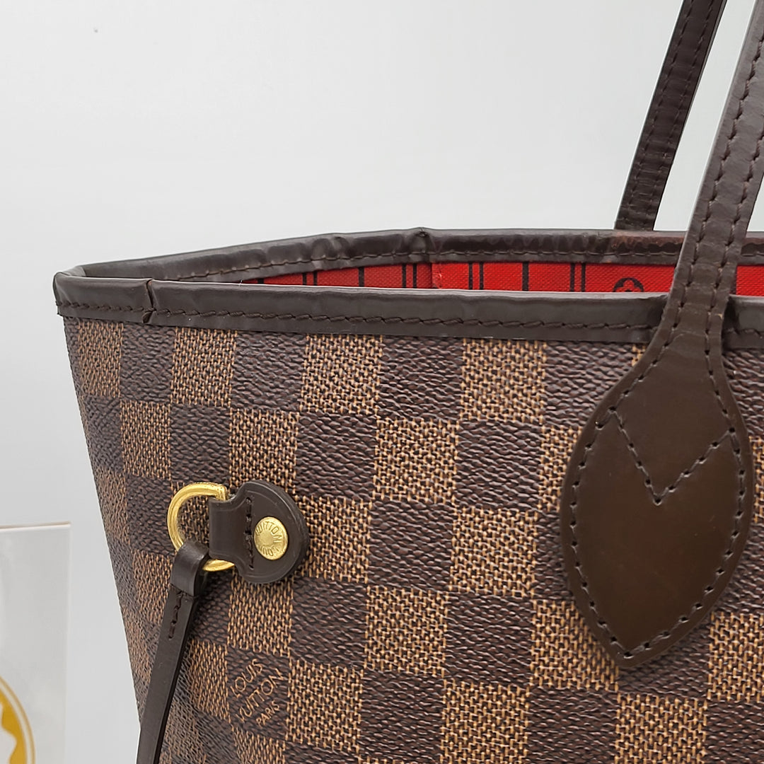 LOUIS VUITTON NEVERFULL MM DAMIER EBENE