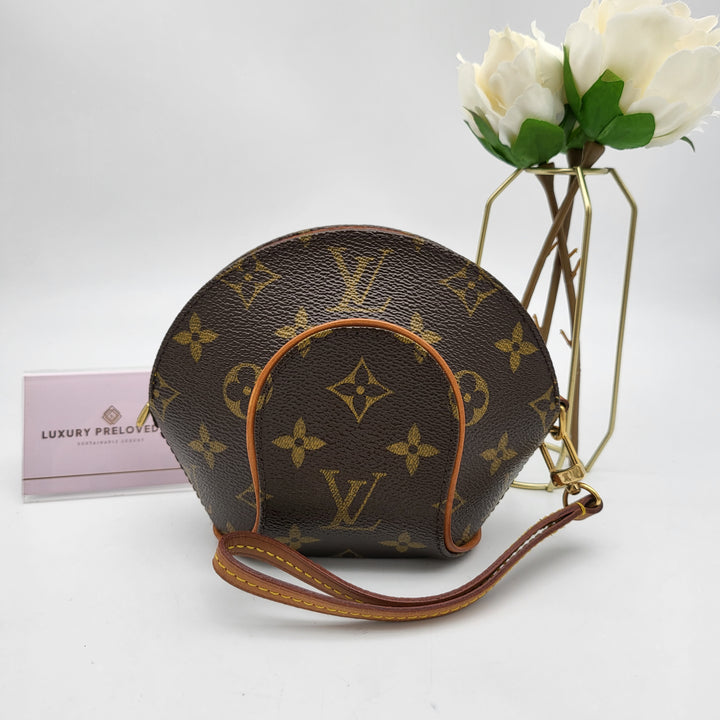 LOUIS VUITTON ELLIPSE WRISTLET MONOGRAM