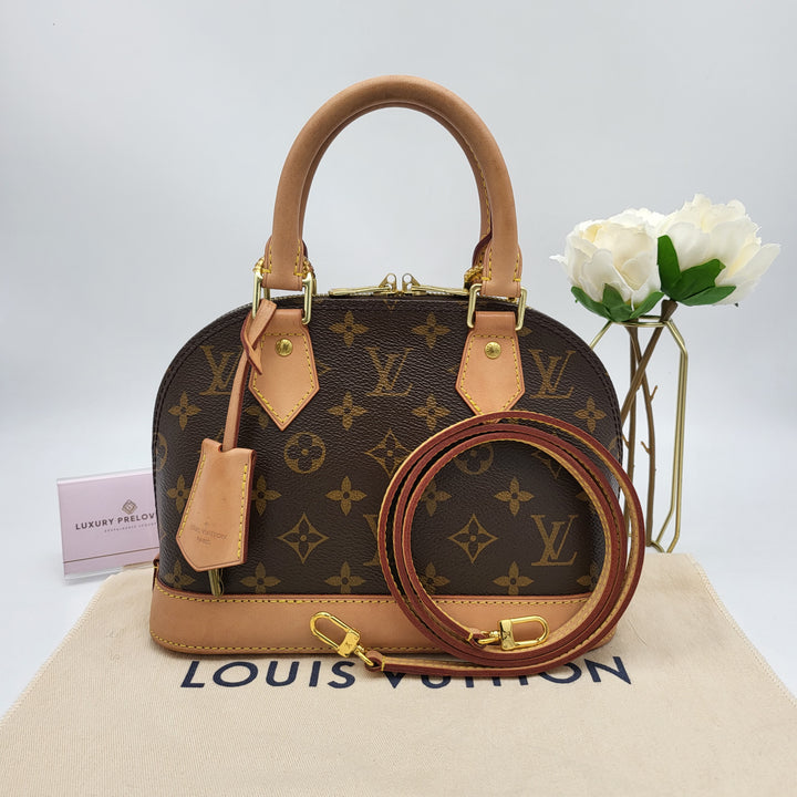 LOUIS VUITTON ALMA BB MONOGRAM