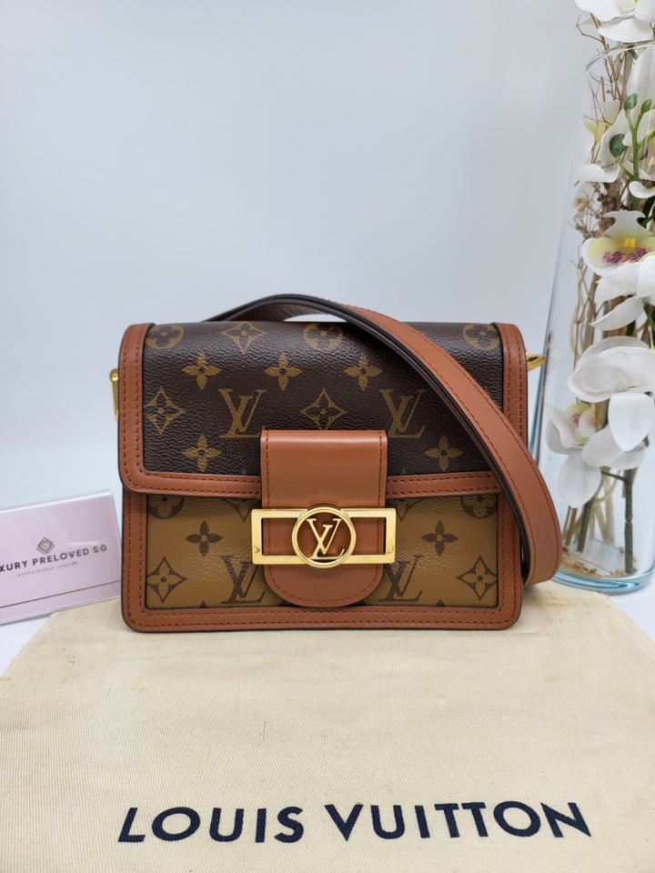 LOUIS VUITTON DAUPHINE MINI REVERSED