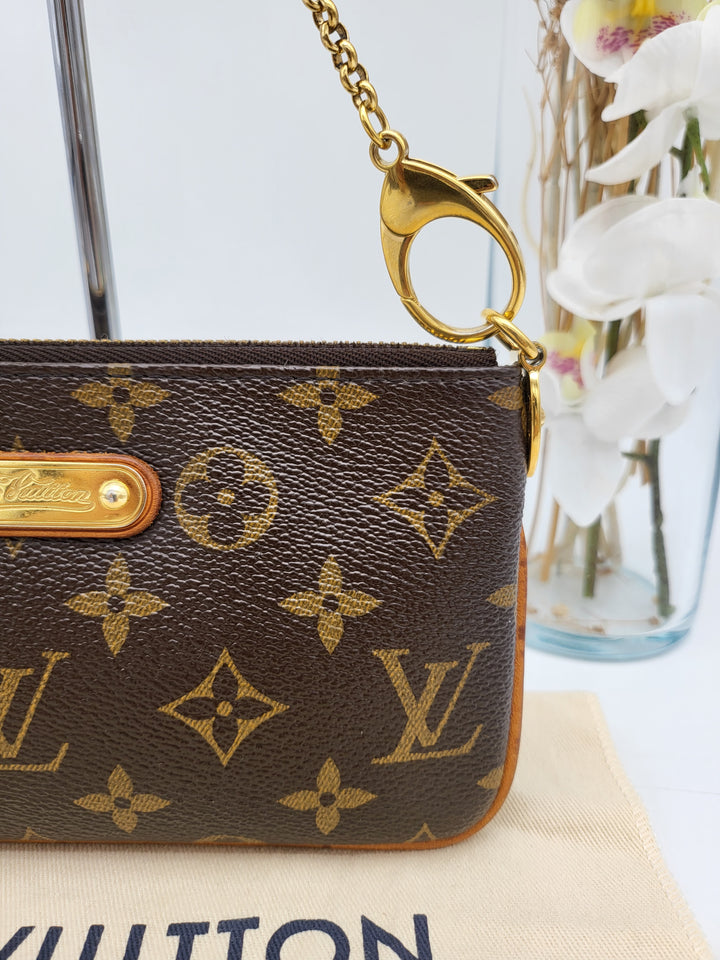 LOUIS VUITTON MILLA MM POCHETTE MONOGRAM
