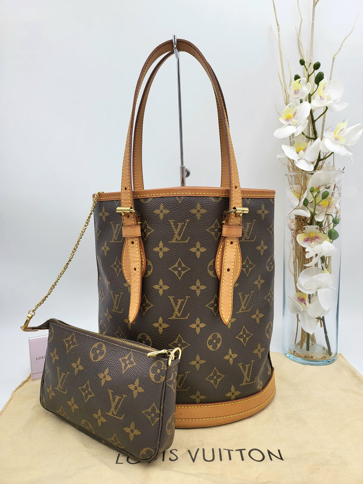 LOUIS VUITTON BUCKET PM MONOGRAM