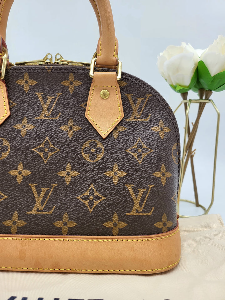LOUIS VUITTON ALMA BB MONOGRAM