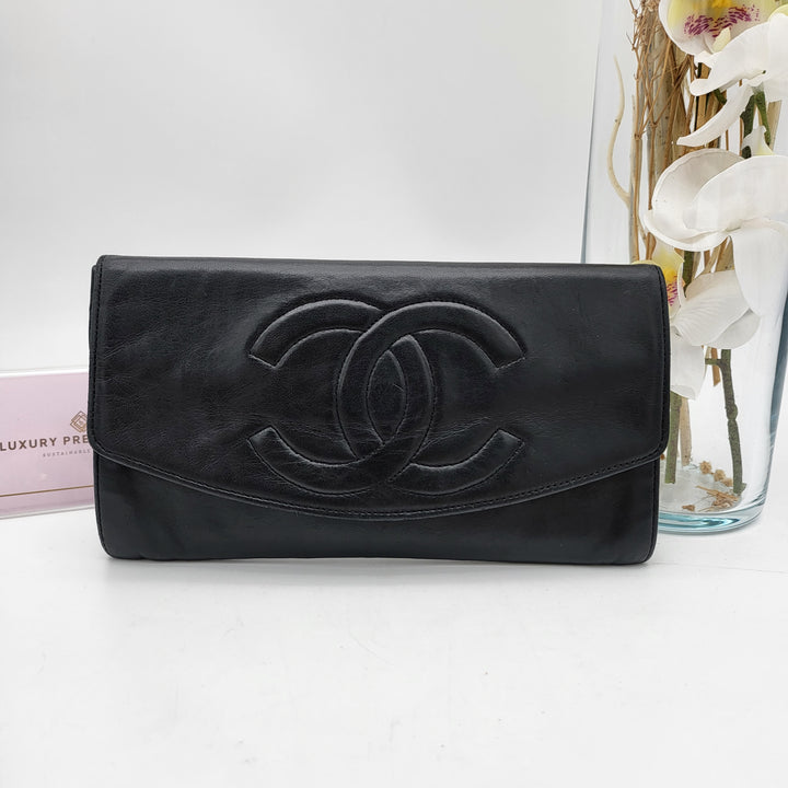 CHANEL LAMBSKIN TIMELESS WALLET