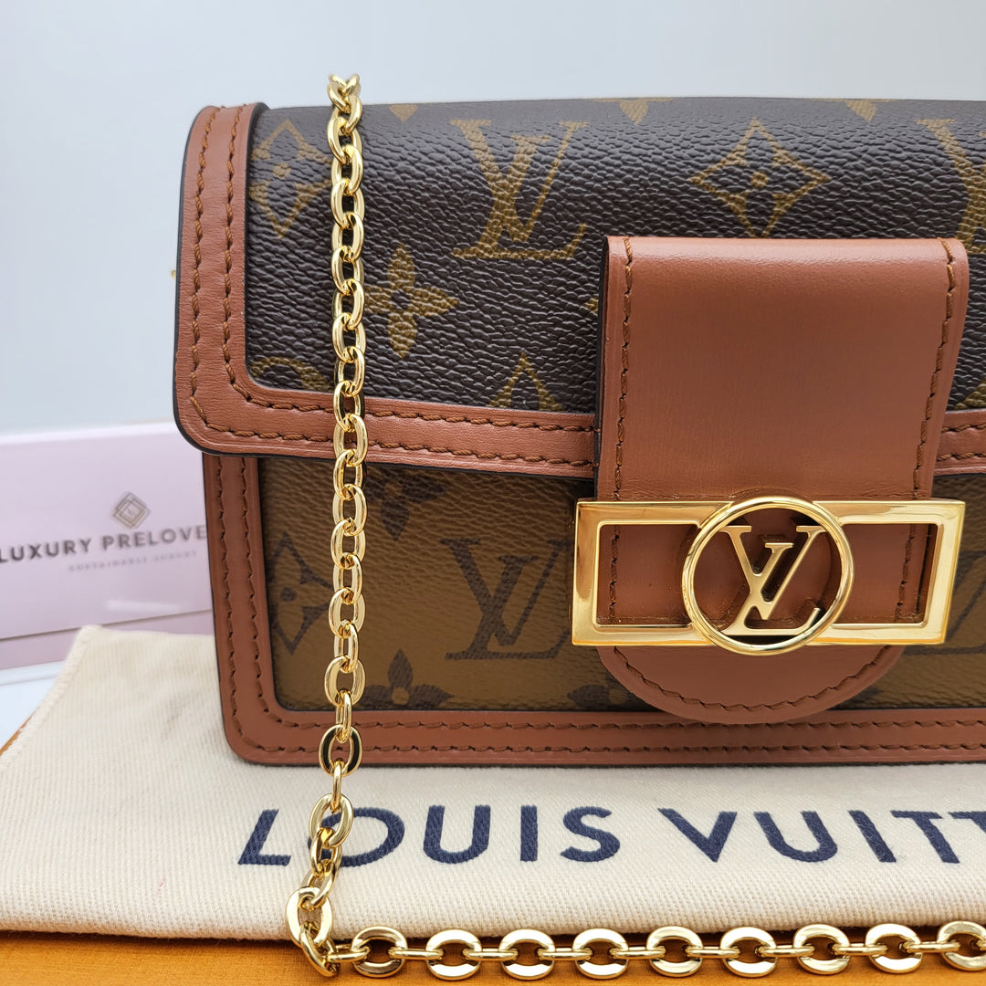 LOUIS VUITTON DAUPHINE WALLET ON CHAIN (RFID)