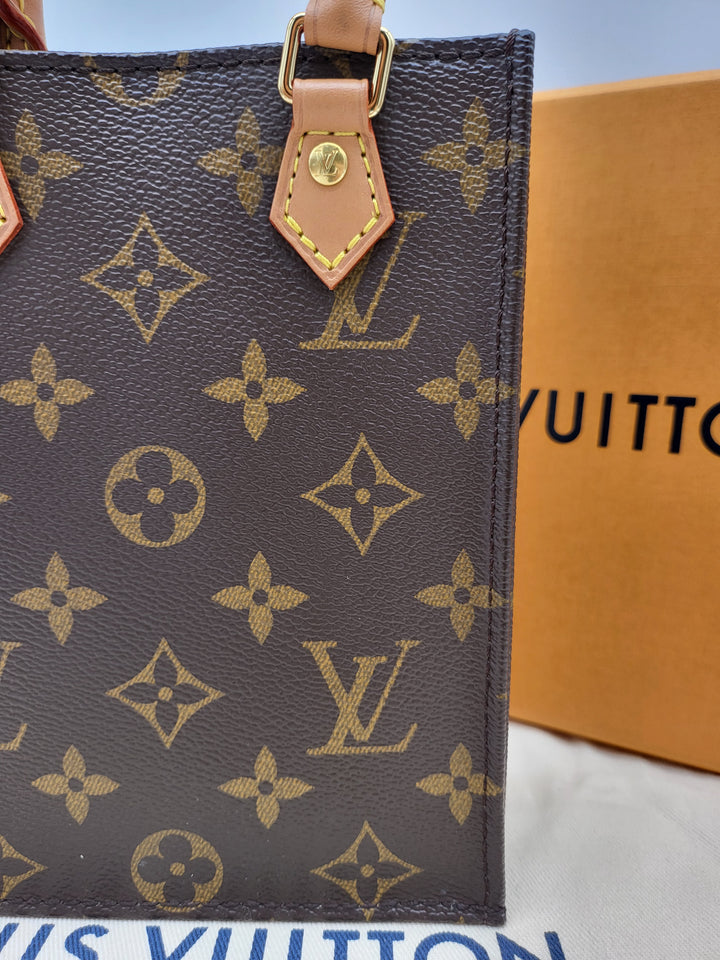 LOUIS VUITTON SAC PLAT MONOGRAM