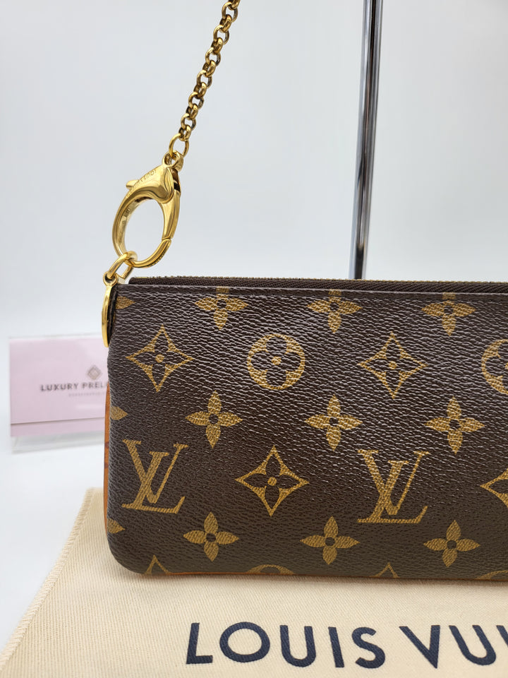 LOUIS VUITTON MILLA MM POCHETTE MONOGRAM