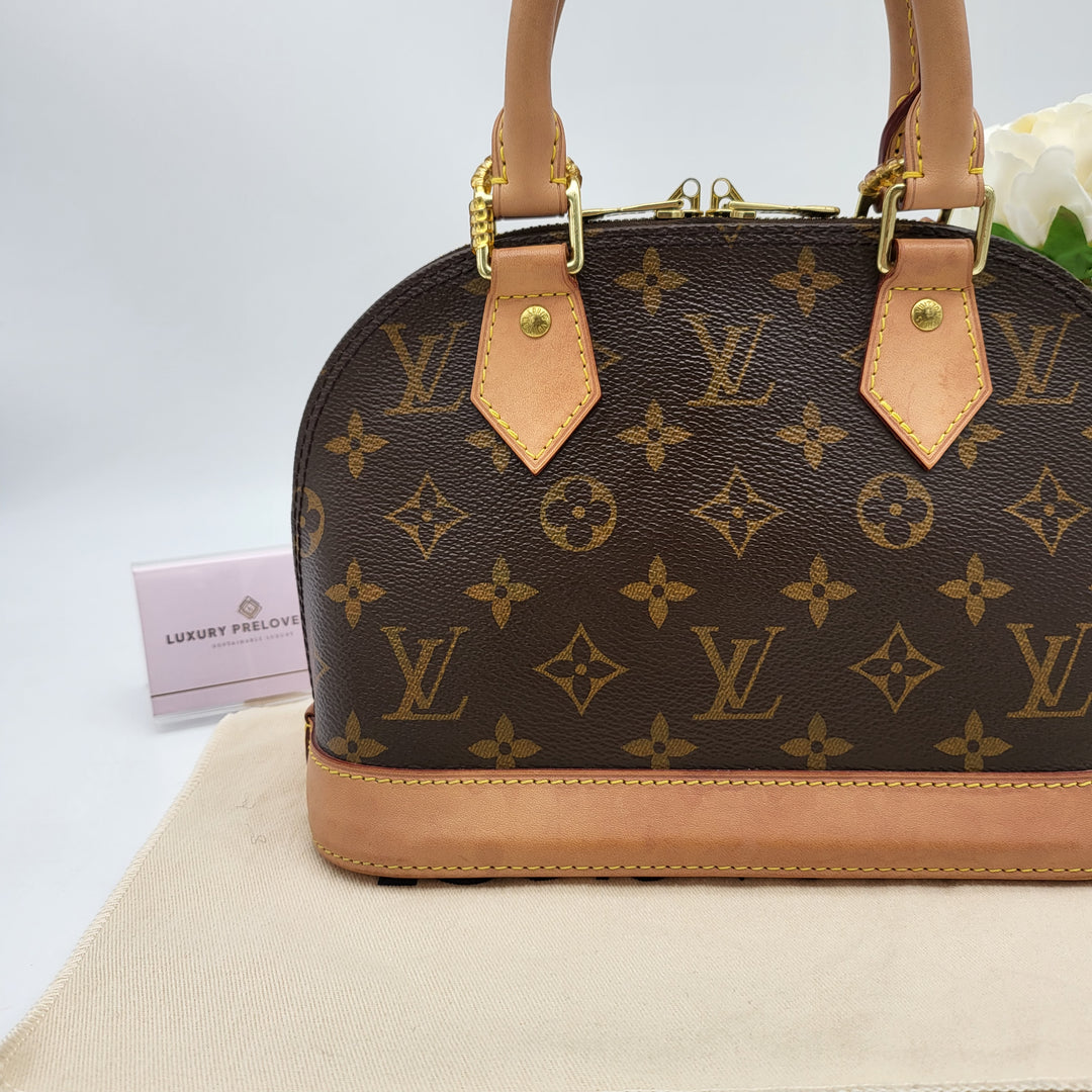 LOUIS VUITTON ALMA BB MONOGRAM