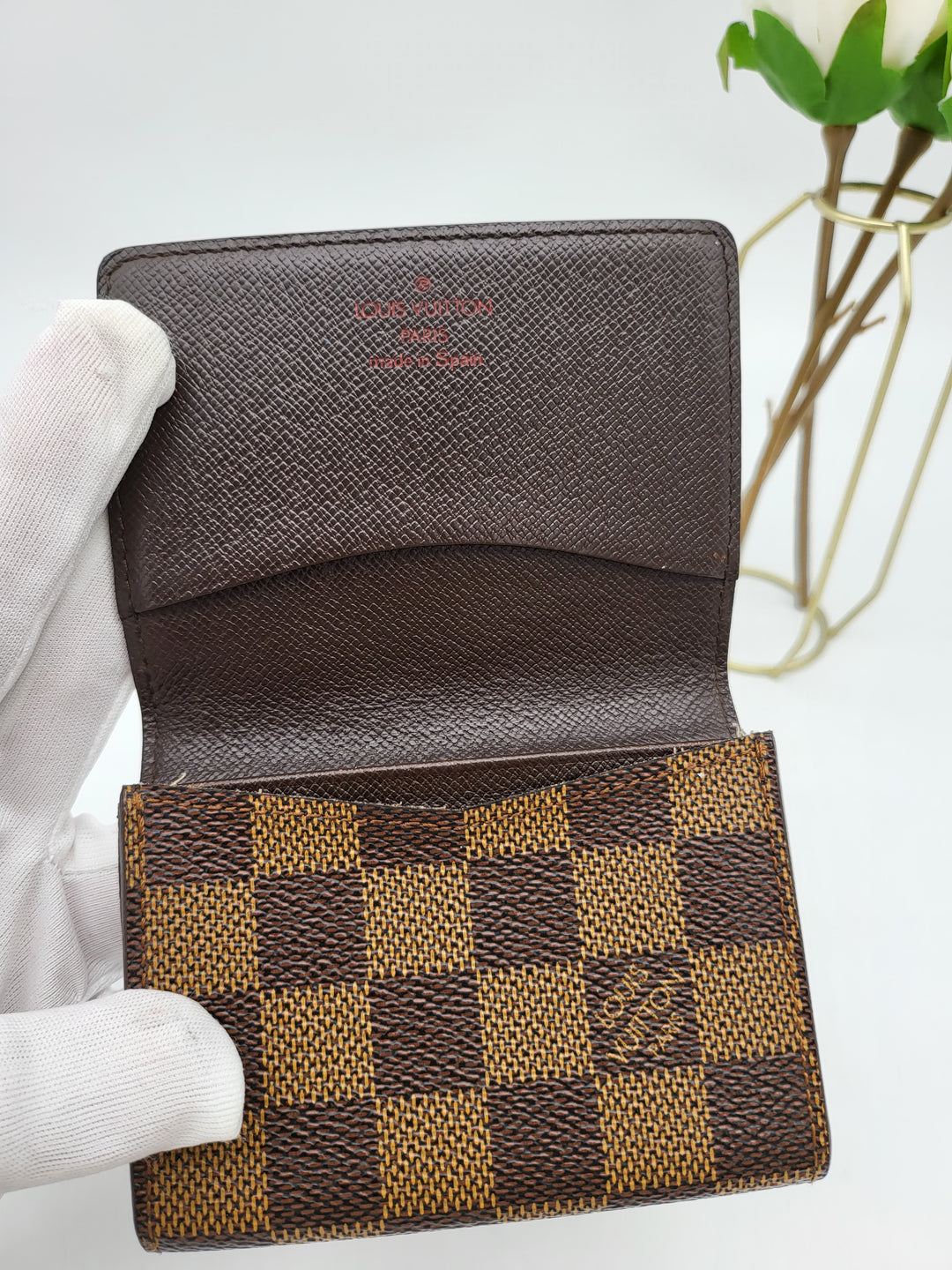 LOUIS VUITTON DAMIER CARD HOLDER