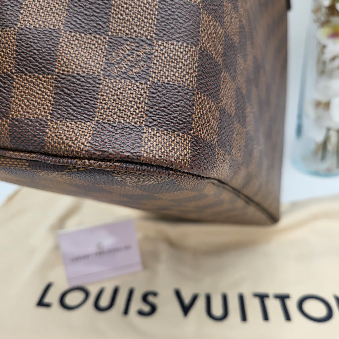 LOUIS VUITTON NEVERFULL MM DAMIER EBENE