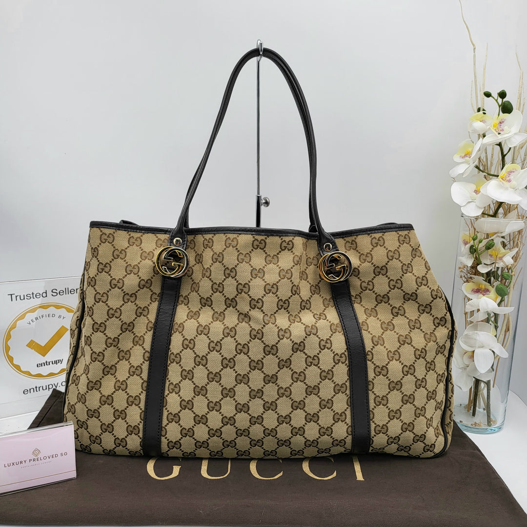 GUCCI TOTE CANVAS