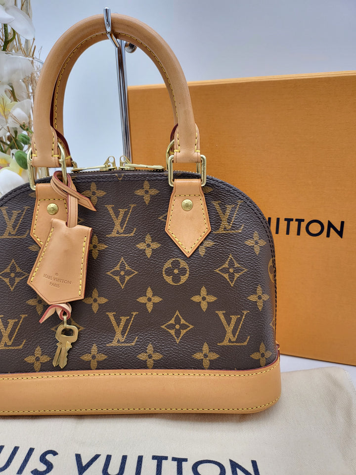 LOUIS VUITTON ALMA BB MONOGRAM