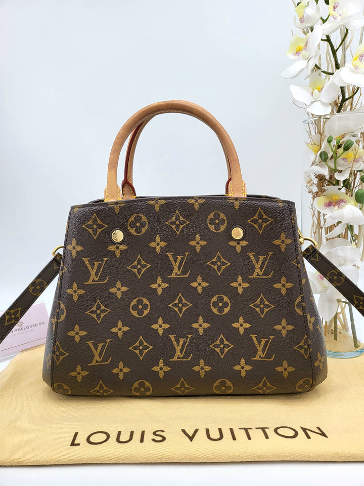 LOUIS VUITTON MONTAIGNE BB MONOGRAM