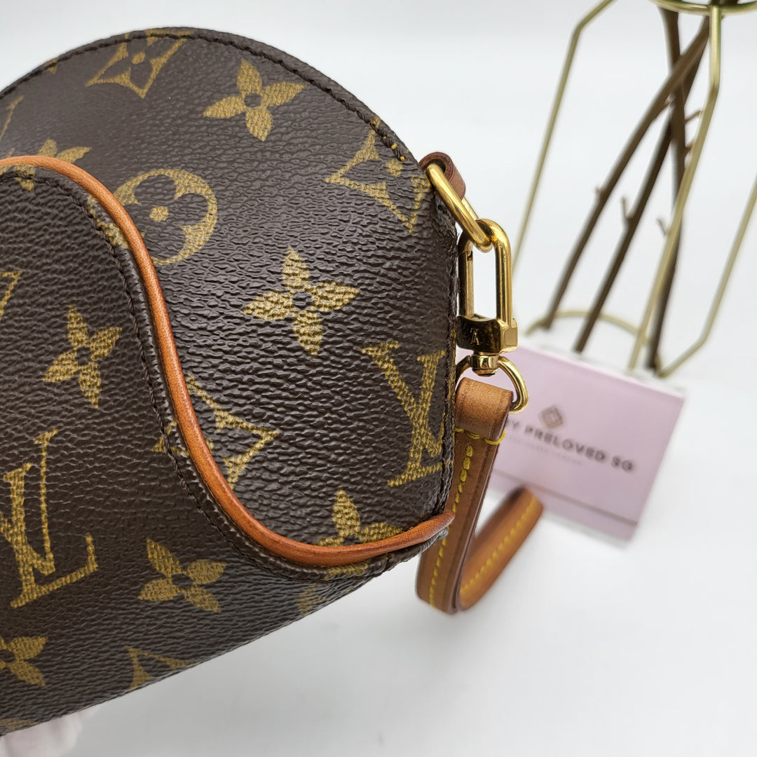 LOUIS VUITTON ELLIPSE WRISTLET MONOGRAM