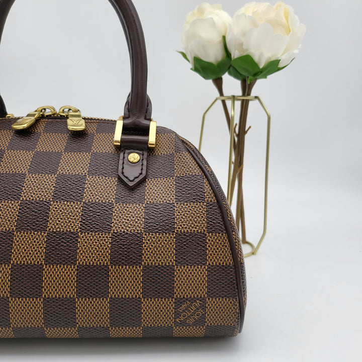 LOUIS VUITTON MINI RIBERA DAMIER EBENE