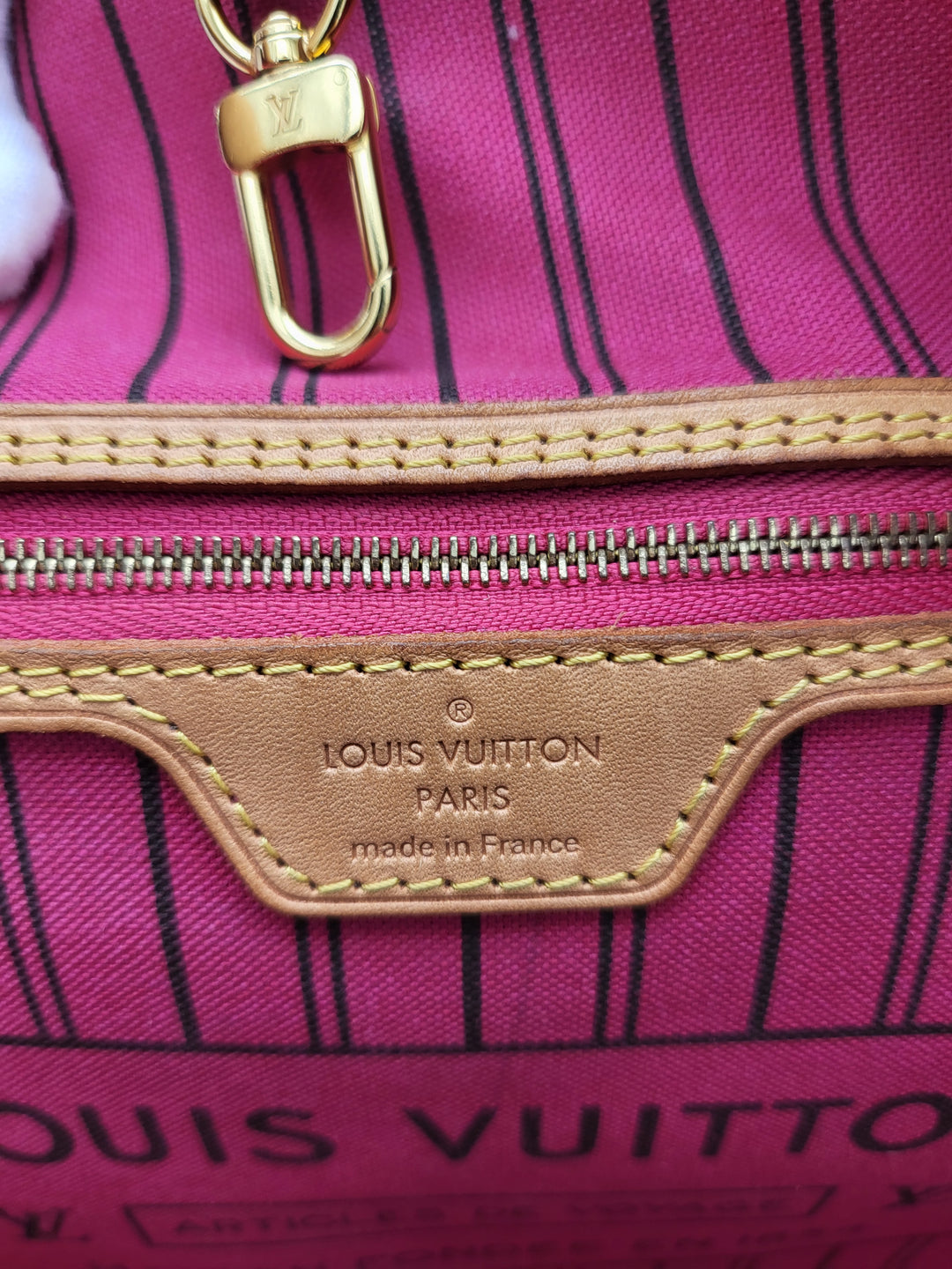 LOUIS VUITTON NEVERFULL MM MONOGR W/ POUCH ( RFID )
