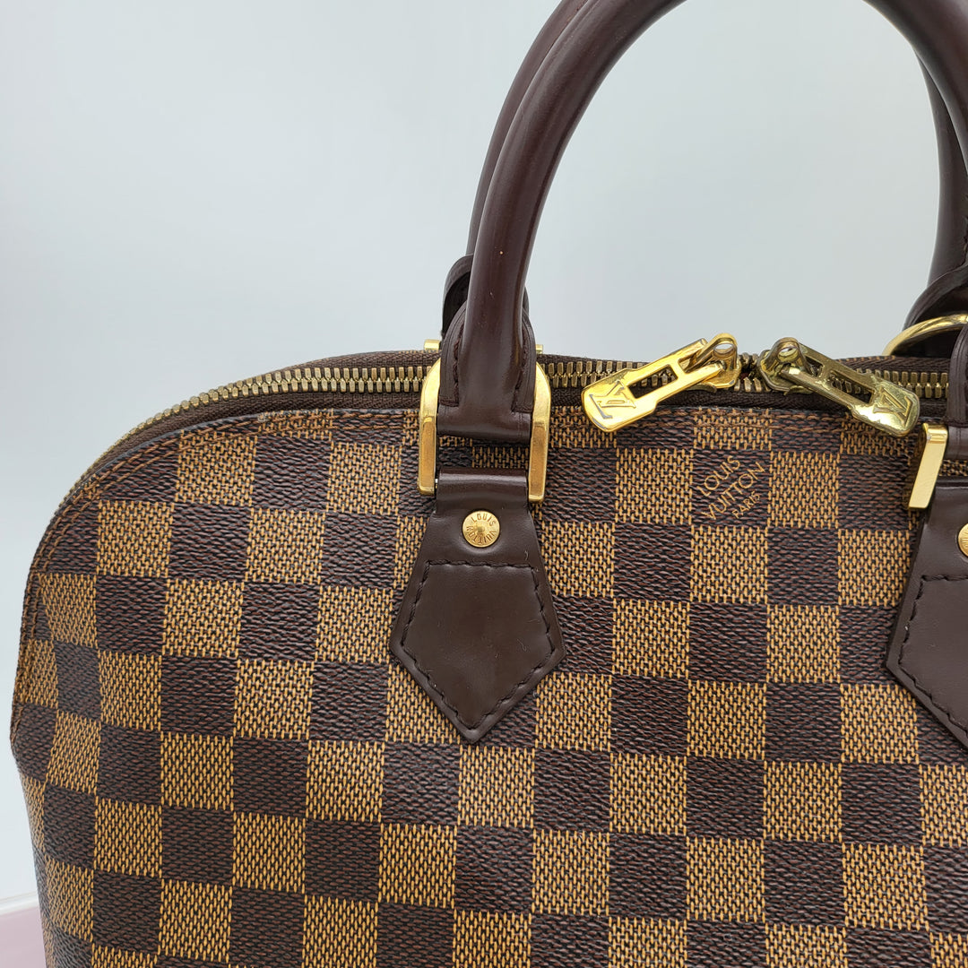 LOUIS VUITTON ALMA PM DAMIER EBENE