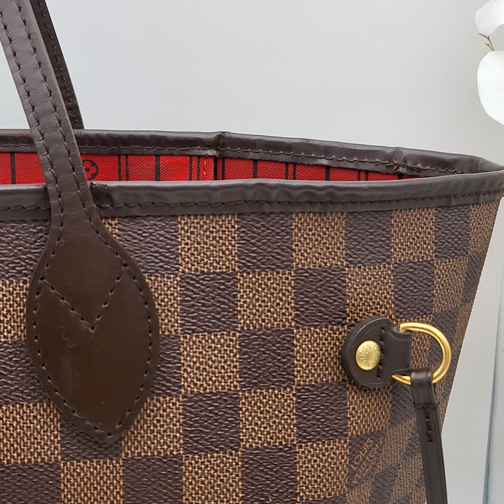 LOUIS VUITTON NEVERFULL MM DAMIER EBENE