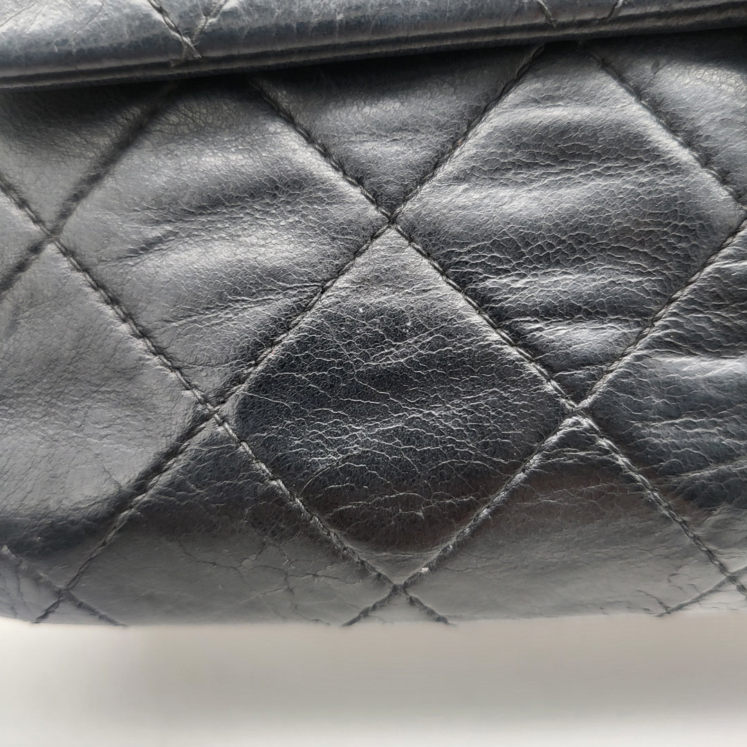 CHANEL LAMBSKIN DOUBLE FLAP