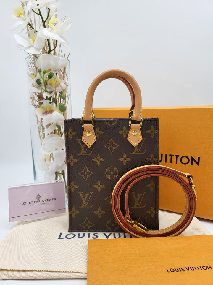 LOUIS VUITTON SAC PLAT MONOGRAM