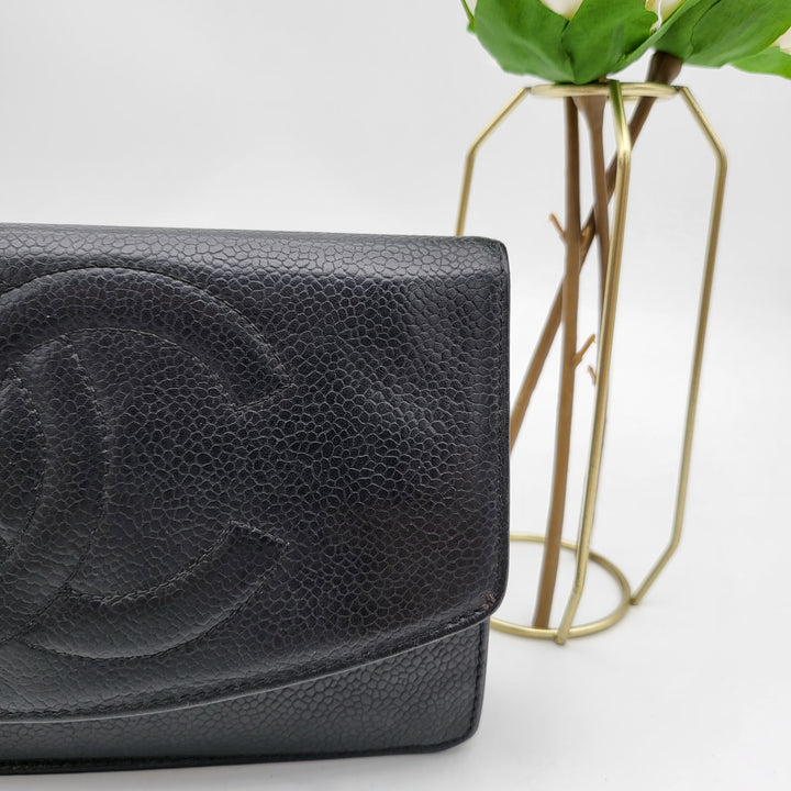 CHANEL CAVIAR TIMELESS CLUTCH