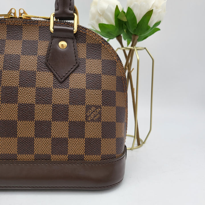 LOUIS VUITTON ALMA BB DAMIER EBENE