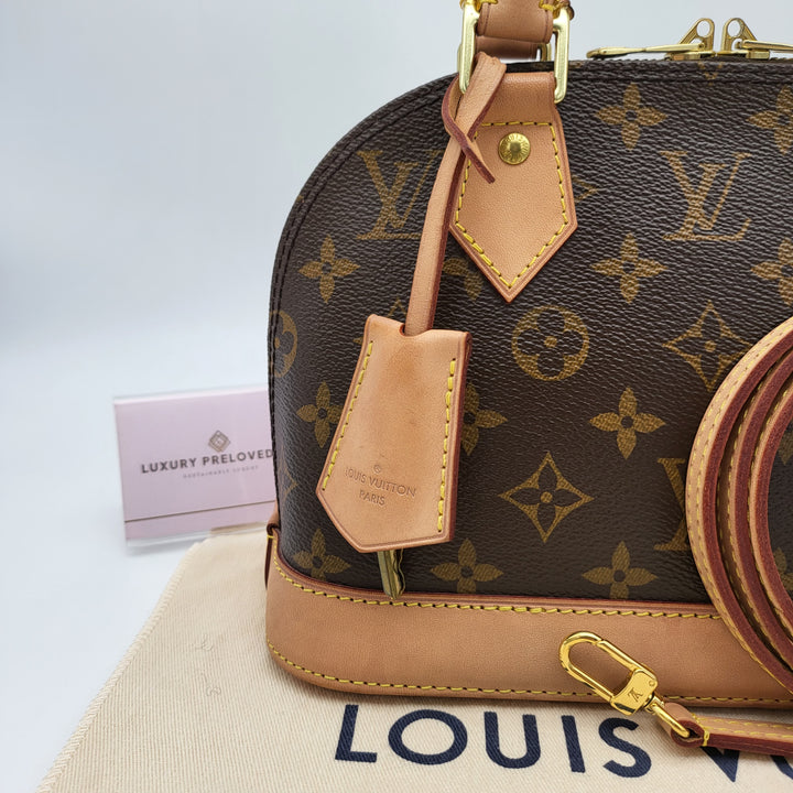 LOUIS VUITTON ALMA BB MONOGRAM