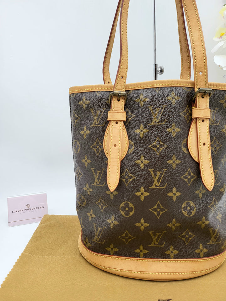 LOUIS VUITTON BUCKET PM MONOGRAM