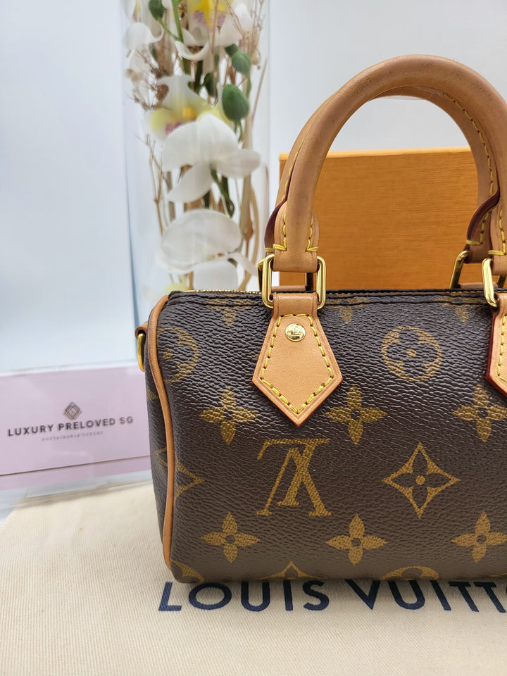 LOUIS VUITTON NANO SPEEDY MONOGRAM