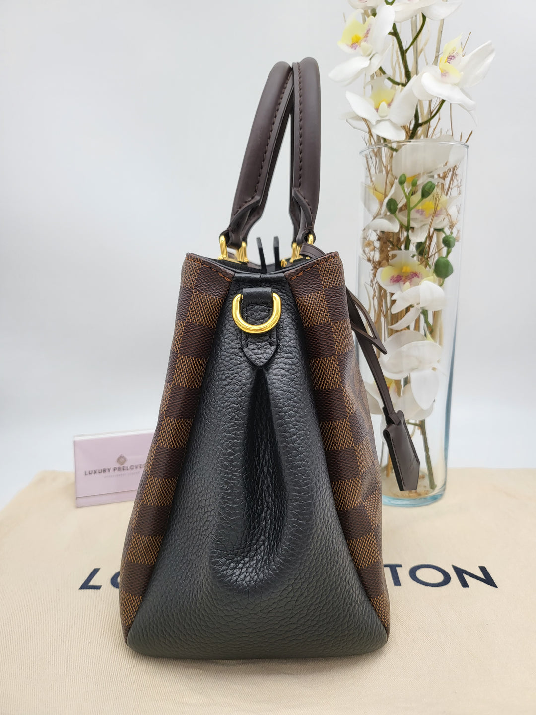 LOUIS VUITTON BRITTANY DAMIER EBENE