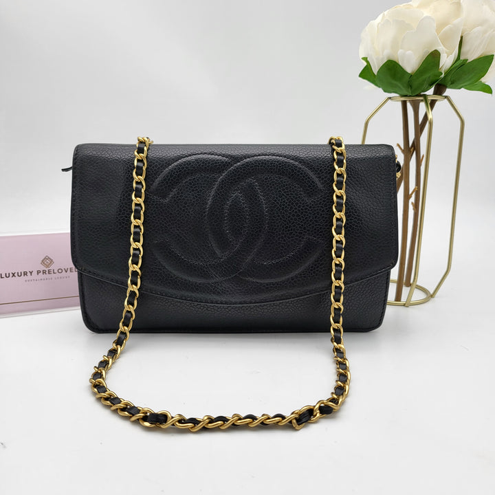 CHANEL CAVIAR TIMELESS CLUTCH