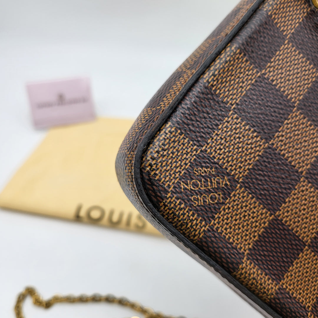 LOUIS VUITTON FELICIE DAMIER EBENE