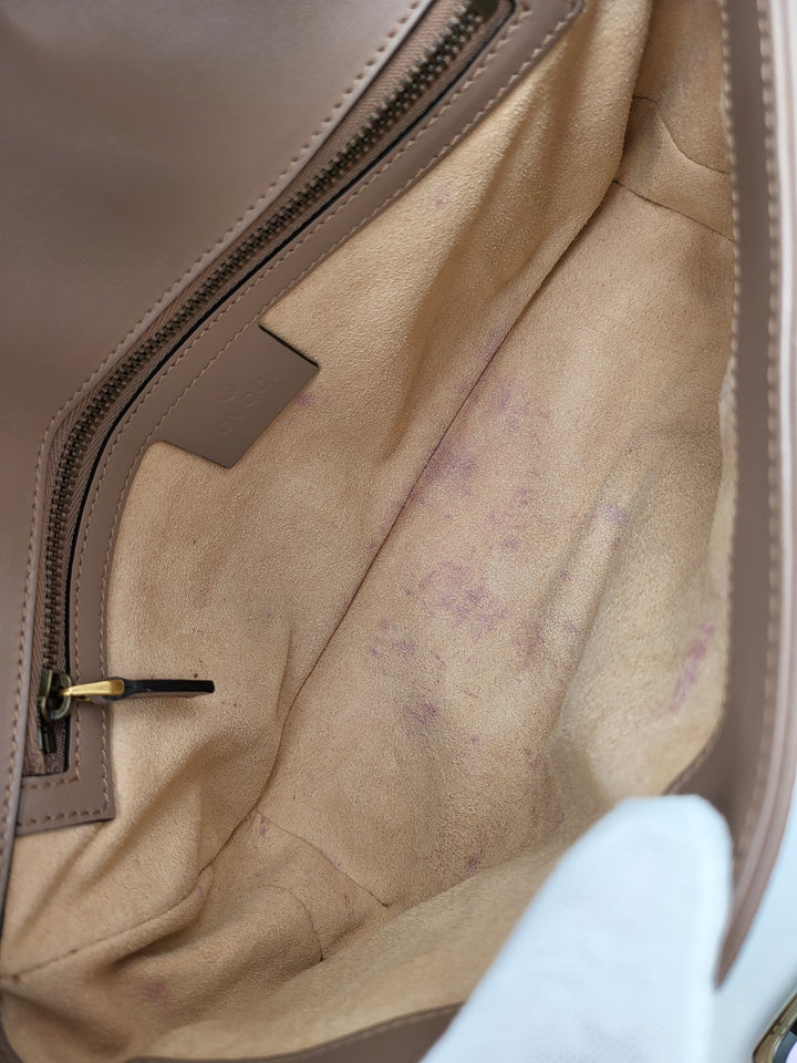 GUCCI MARMONT QUILTED GHW SHOULDER BAG