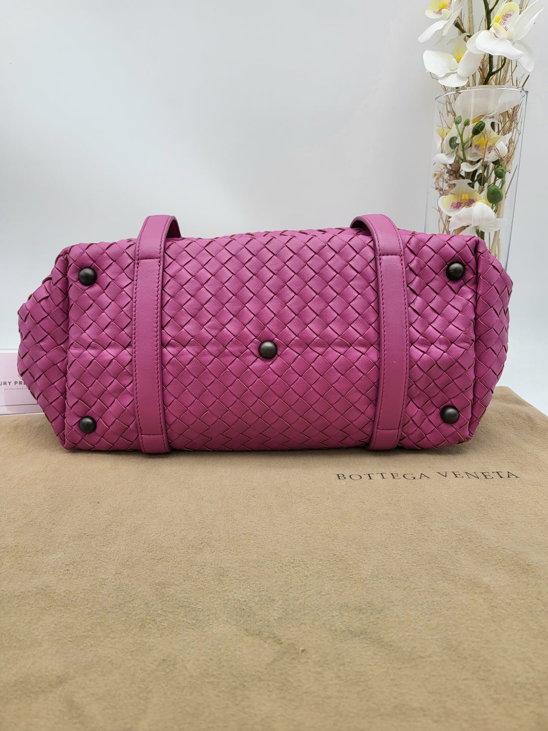 BOTTEGA VENETA INTERECCAITO SHOULDER BAG